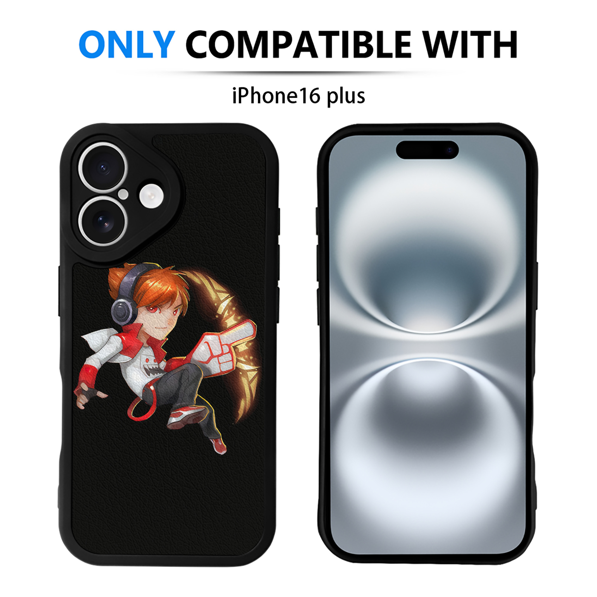 リーグ・オブ・レジェンド League of Legends LOL 【iPhone 16シリーズ対応】シリコンスマホケース（レザー調） 材質：シリコン